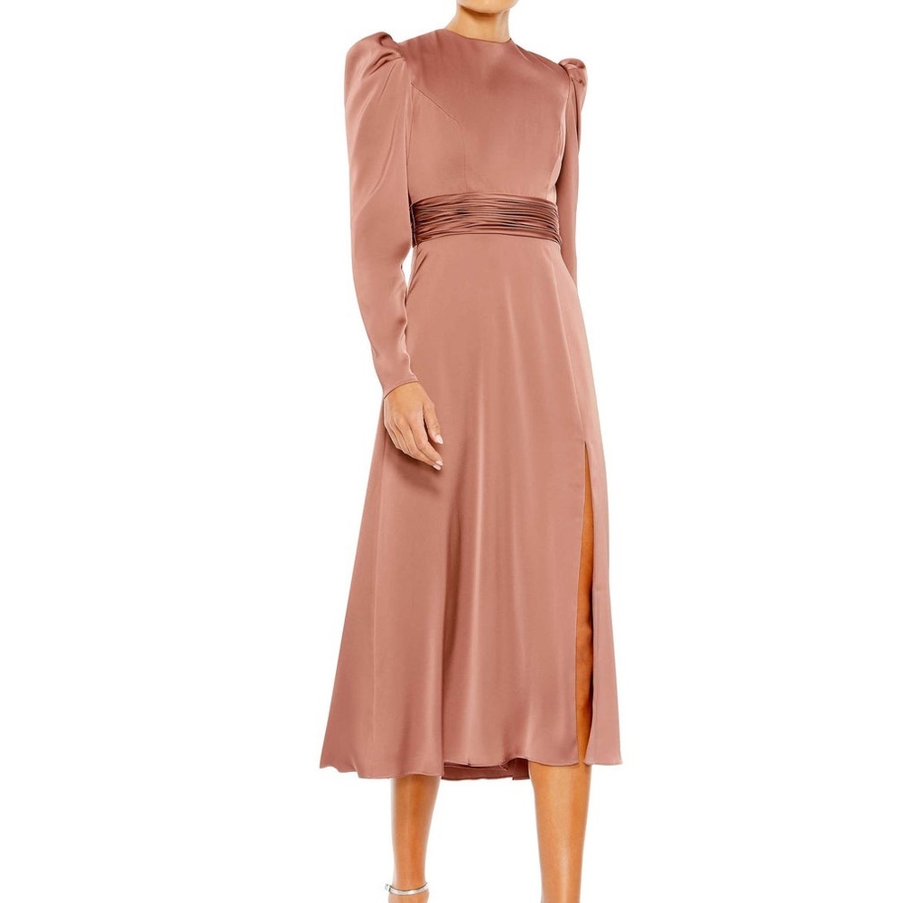 Mac Duggal Rose Midi Dress